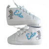 Scarpette Personalizzate, Scarpine con Nome, Scarpe da Culla con Personaggio