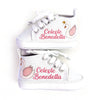 Scarpette Personalizzate, Scarpine con Nome, Scarpe da Culla con Personaggio