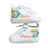 Scarpette Personalizzate, Scarpine con Nome, Scarpe da Culla con Personaggio