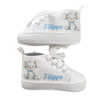 Scarpette Personalizzate, Scarpine con Nome, Scarpe da Culla con Personaggio