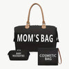MOM’S BAG, 3 Pezzi, Mommy Bag, Borsone Cambio Ospedale, Borsa Parto, Borse Maternità per Passeggino