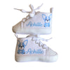 Scarpette Personalizzate, Scarpine con Nome, Scarpe da Culla con Personaggio