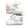 Scarpette Personalizzate, Scarpine con Nome, Scarpe da Culla con Personaggio