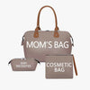 MOM’S BAG, 3 Pezzi, Mommy Bag, Borsone Cambio Ospedale, Borsa Parto, Borse Maternità per Passeggino