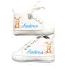 Scarpette Personalizzate, Scarpine con Nome, Scarpe da Culla con Personaggio