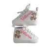 Scarpette Personalizzate, Scarpine con Nome, Scarpe da Culla con Personaggio