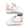 Scarpette Personalizzate, Scarpine con Nome, Scarpe da Culla con Personaggio