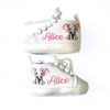Scarpette Personalizzate, Scarpine con Nome, Scarpe da Culla con Personaggio
