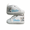 Scarpette Personalizzate, Scarpine con Nome, Scarpe da Culla con Personaggio